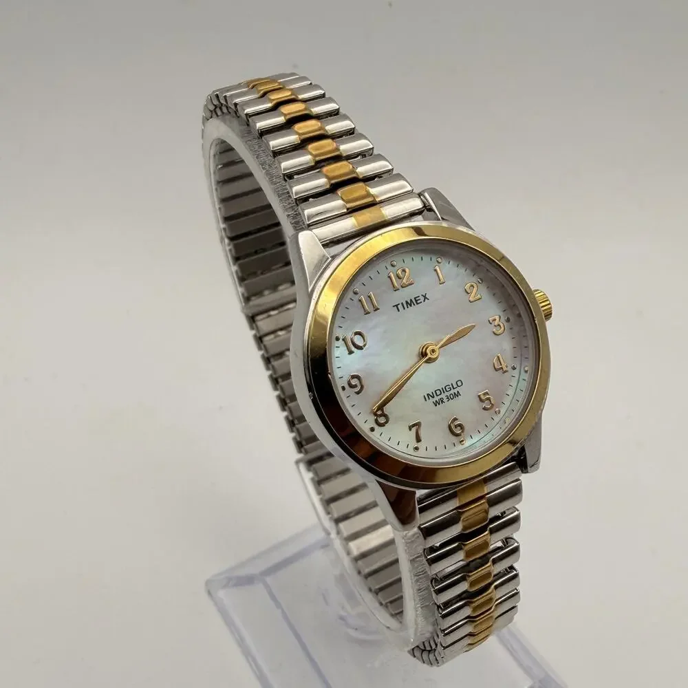 Timex Women's Two-Tone Essex Avenue Expansion Watch, Working